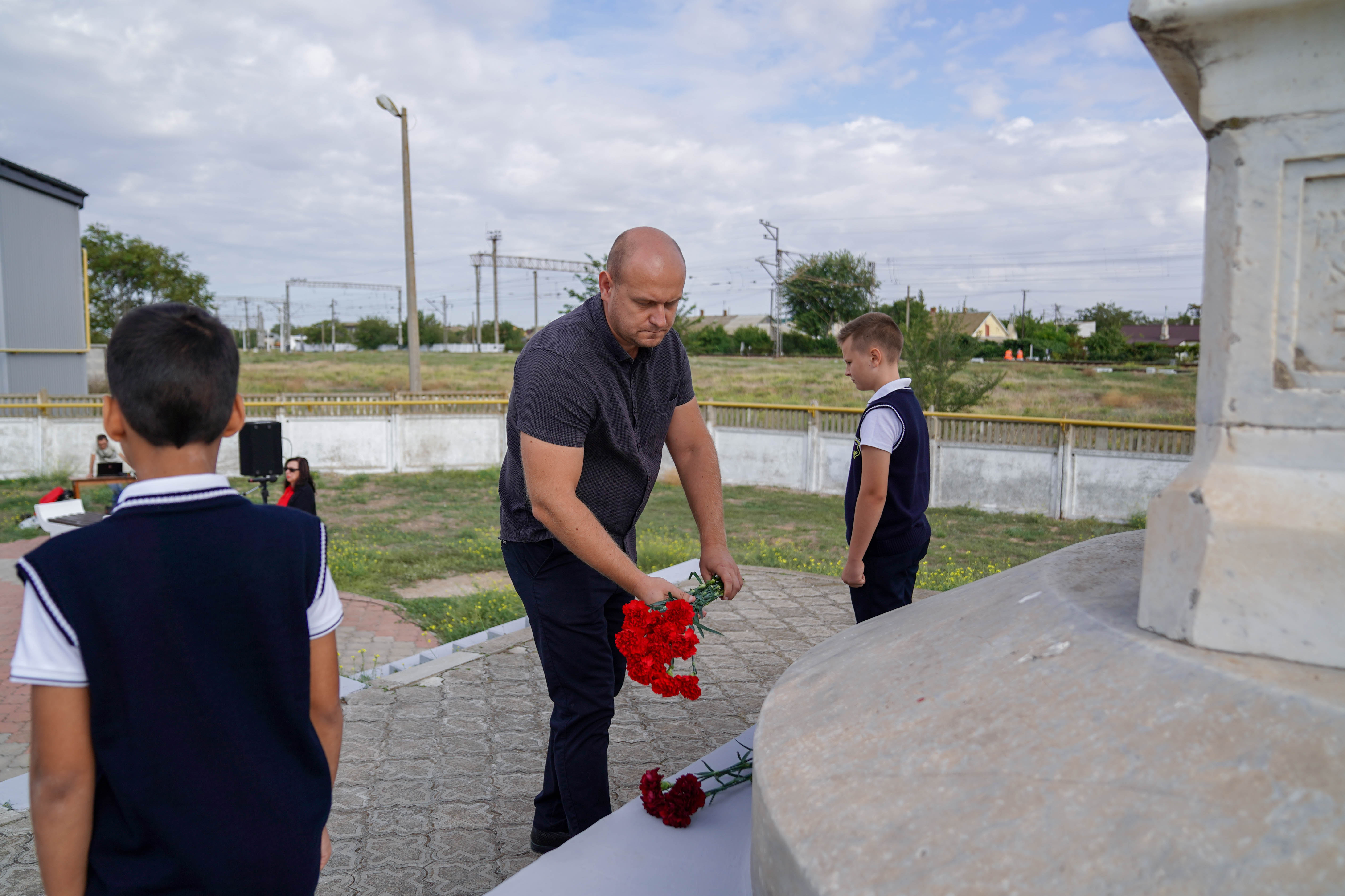 В Евпатории почтили память воинов, павших в Крымской войне